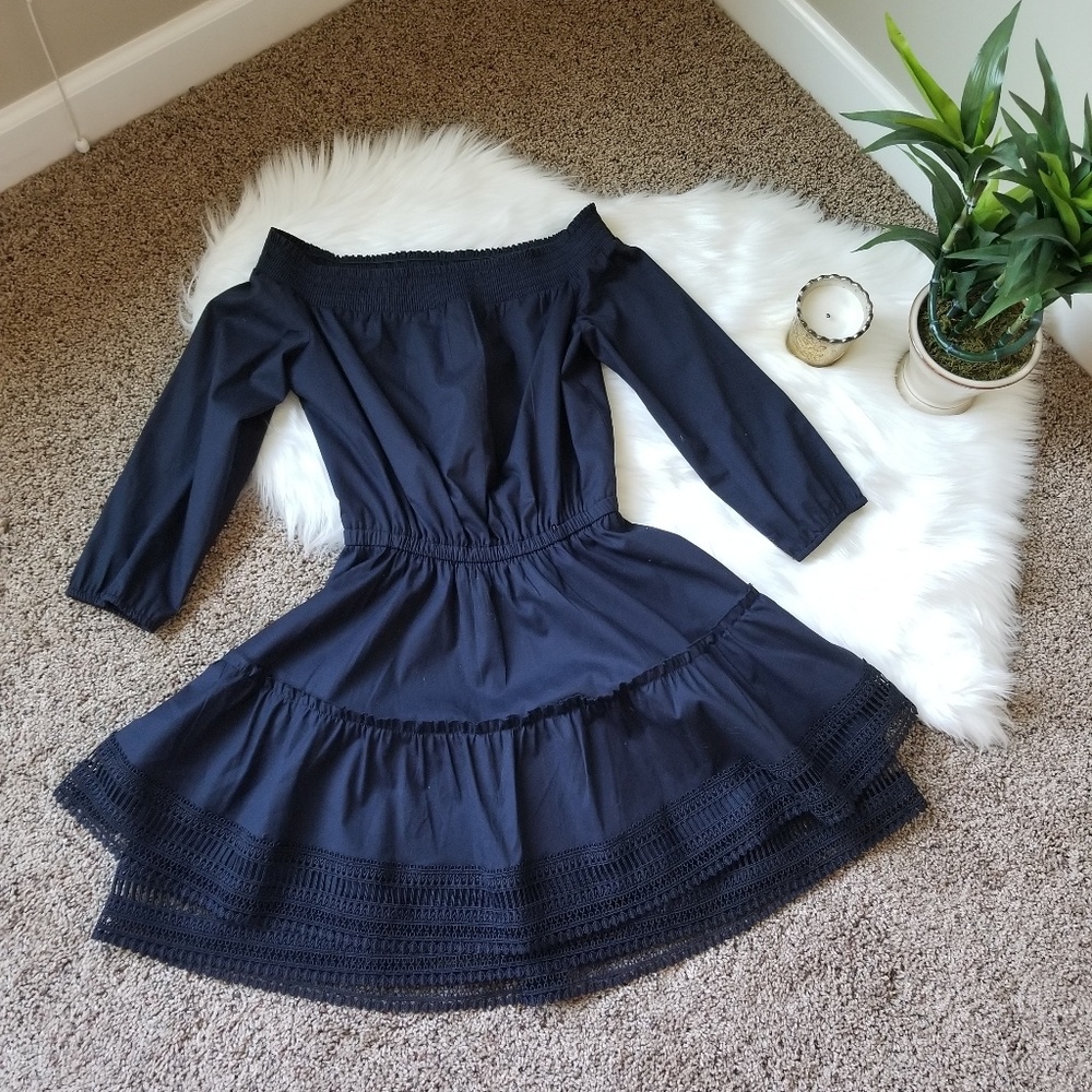 Chelsea28 Off The Shoulder Ruffle Dress - Picture 2 of 3